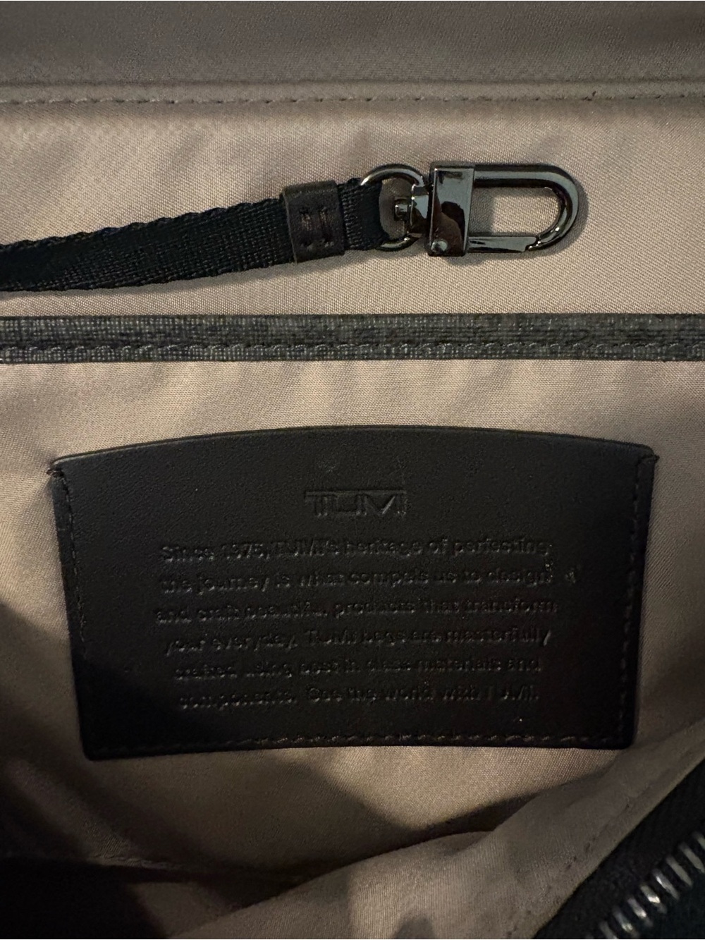 TUMI Charcoal Backpack - Picture 4 of 6